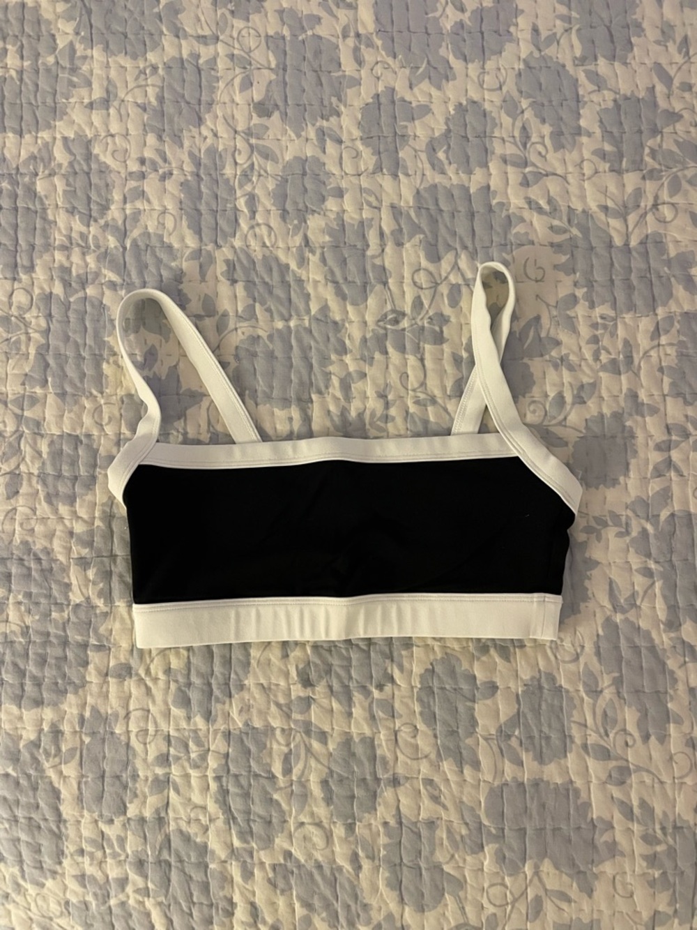 Splits59 Black & White Seamless Sports Bralette